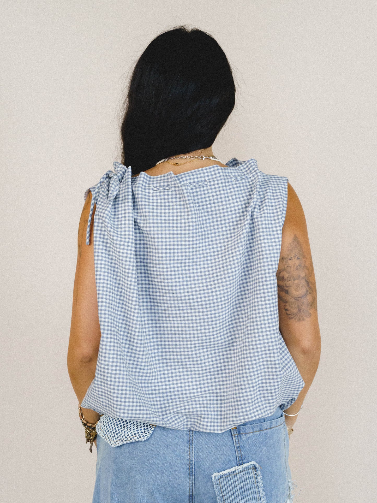 Golda Blouse - Navy