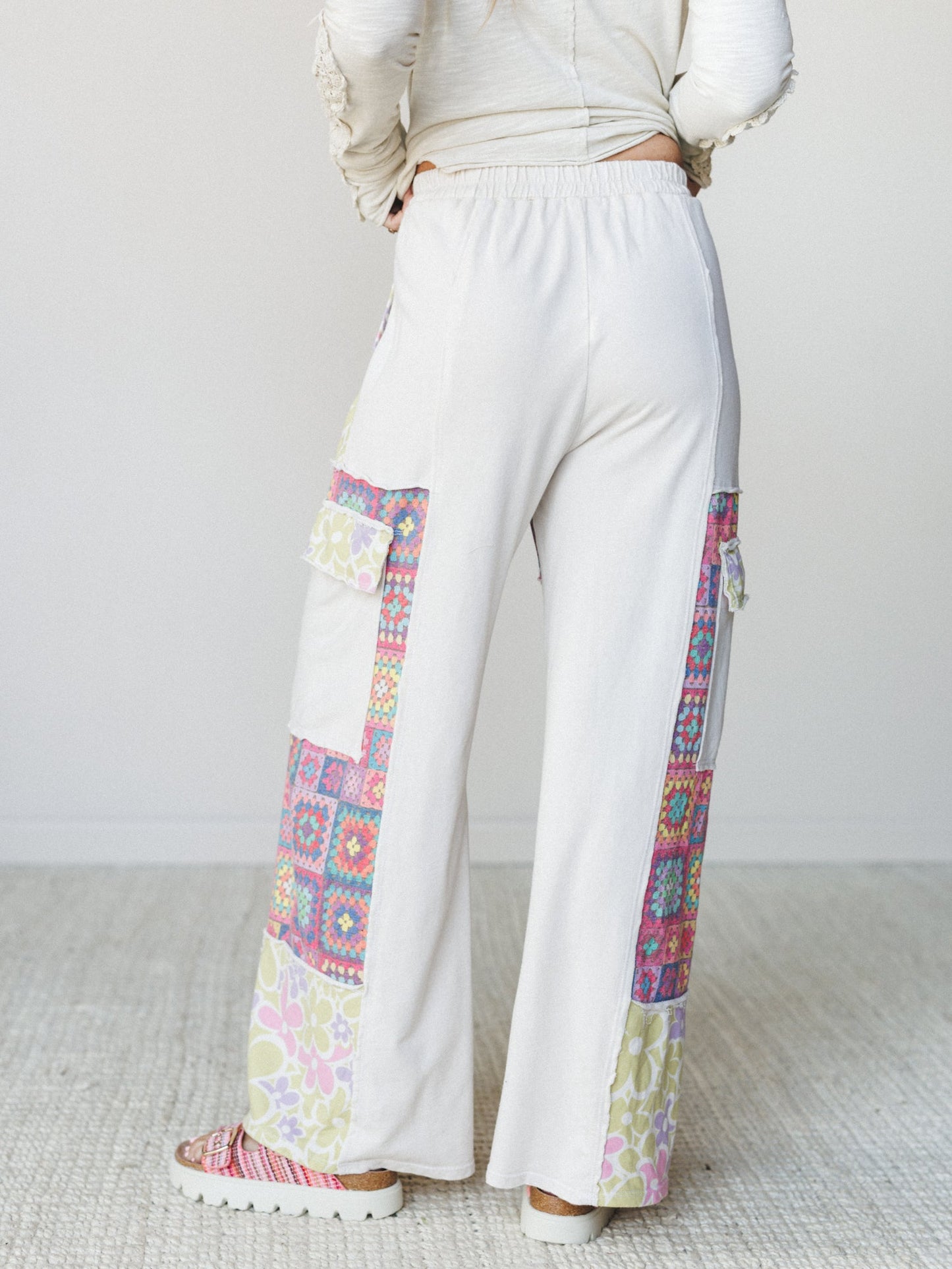Desert Collage Pants - Natural