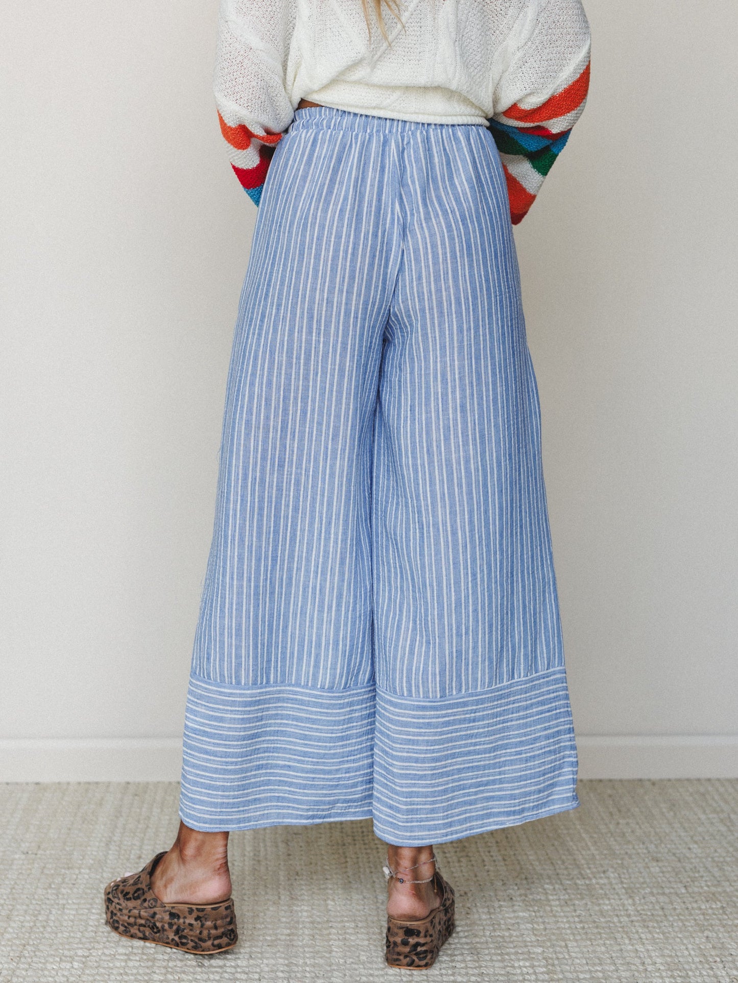 The Nest Easy Sunday Pants - Chambray