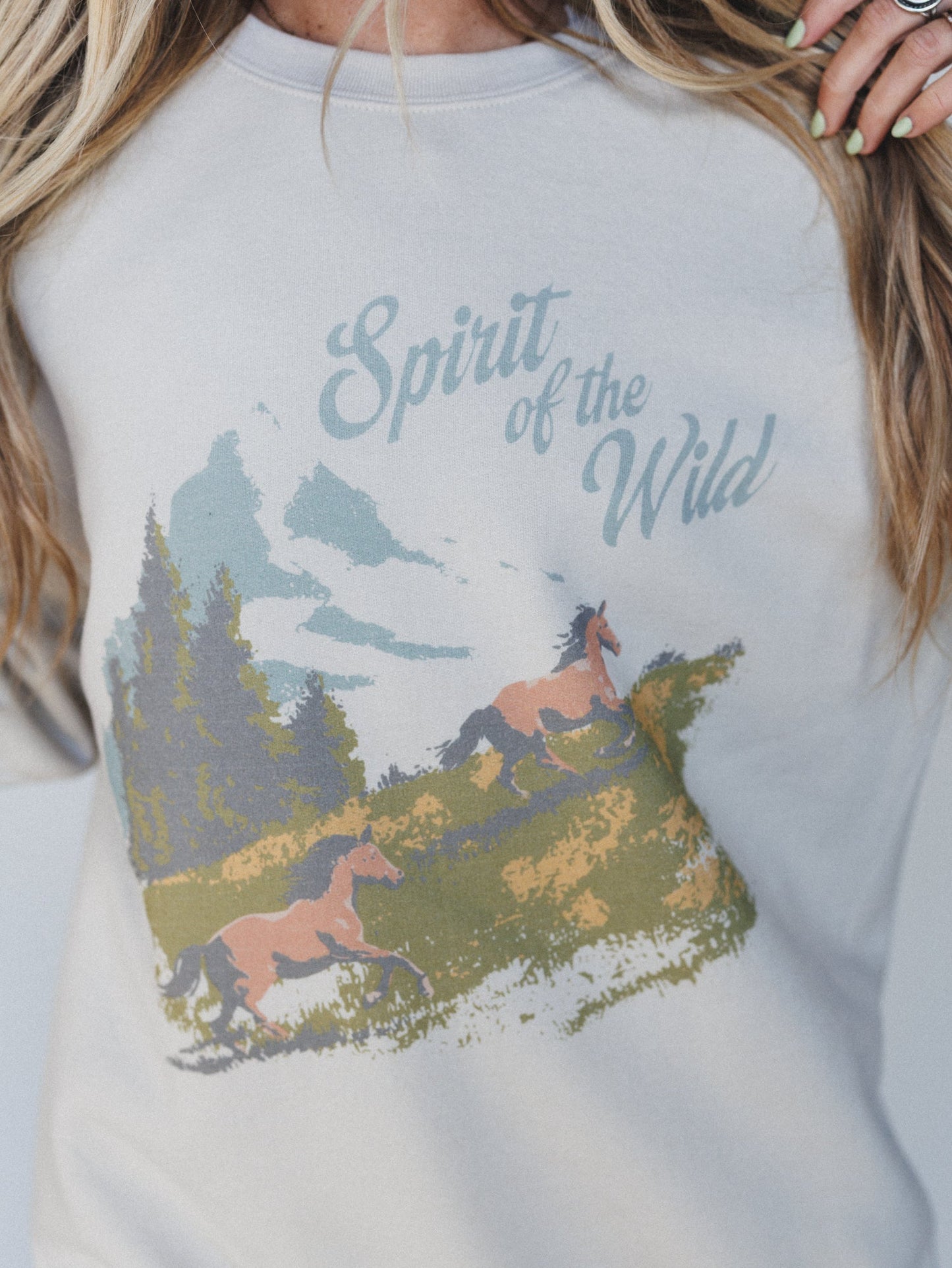 The Nest Spirit Of The Wild Sweatshirt - Sand