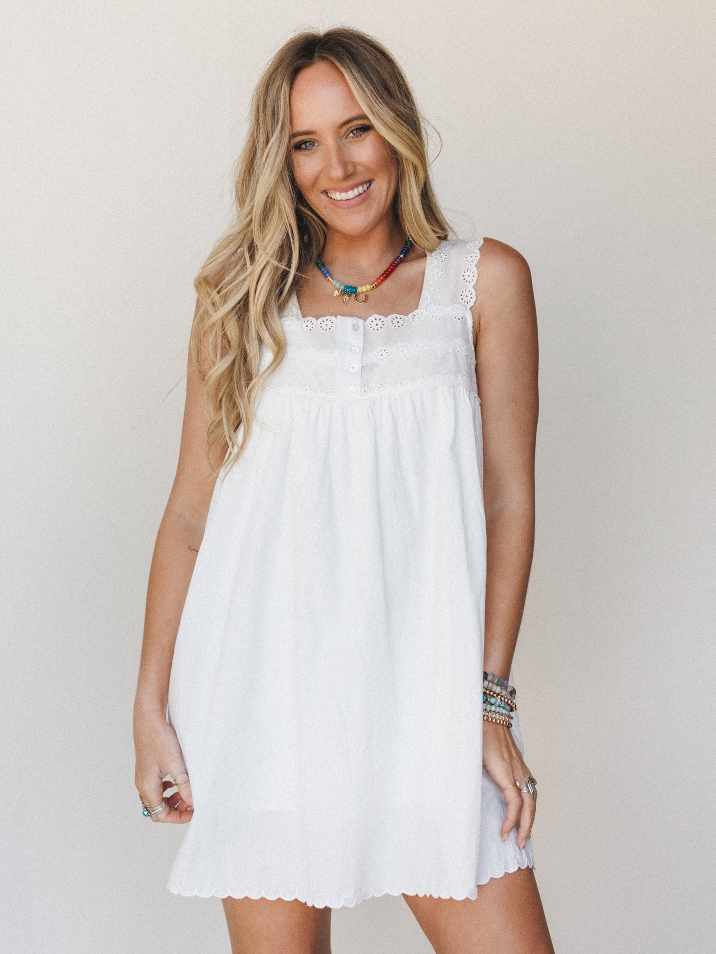 Meadow Moiselle Dress - Ivory