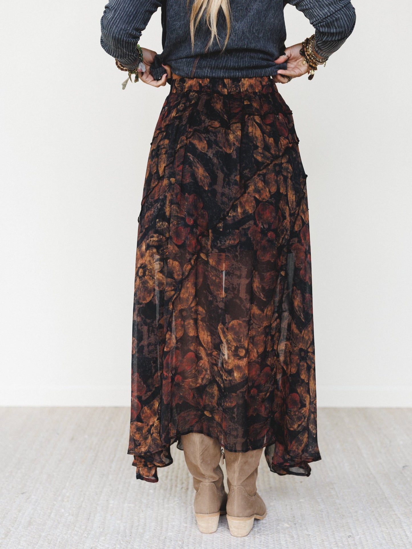 Frill Seeker Skirt - Black