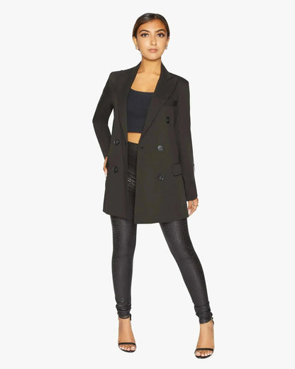 Summer Longline Blazer - Versatile UK-Made Jacket | Femstylo