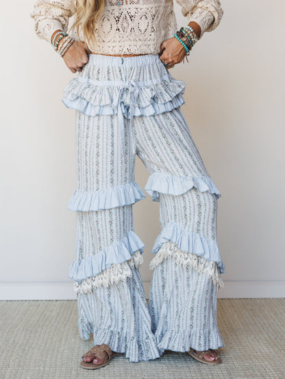 French Truffle Pants - Light Blue