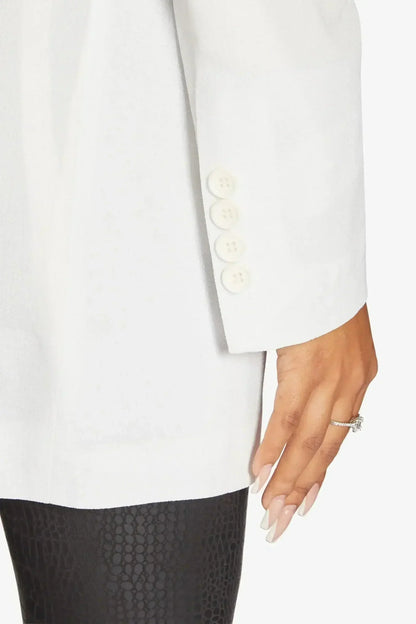Summer Longline Blazer - Versatile UK-Made Jacket | Femstylo