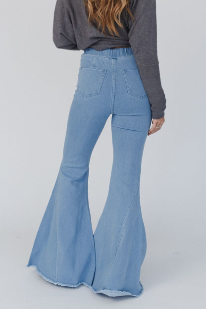 The Signature Flare - Light Denim