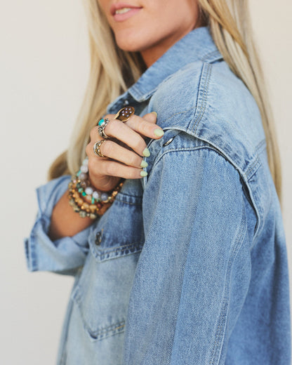 Denim Moment Dress - Denim Blue
