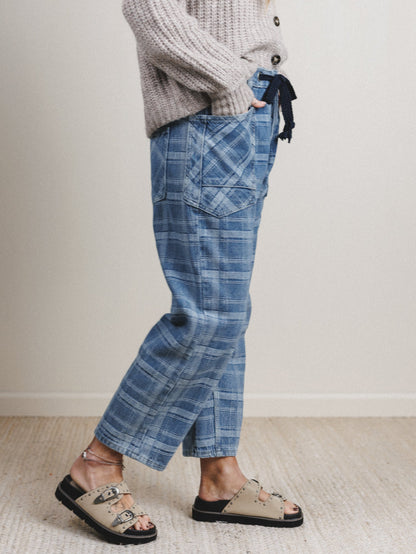 Pixie Party Jeans - Denim Plaid