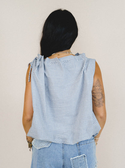 Golda Blouse - Navy