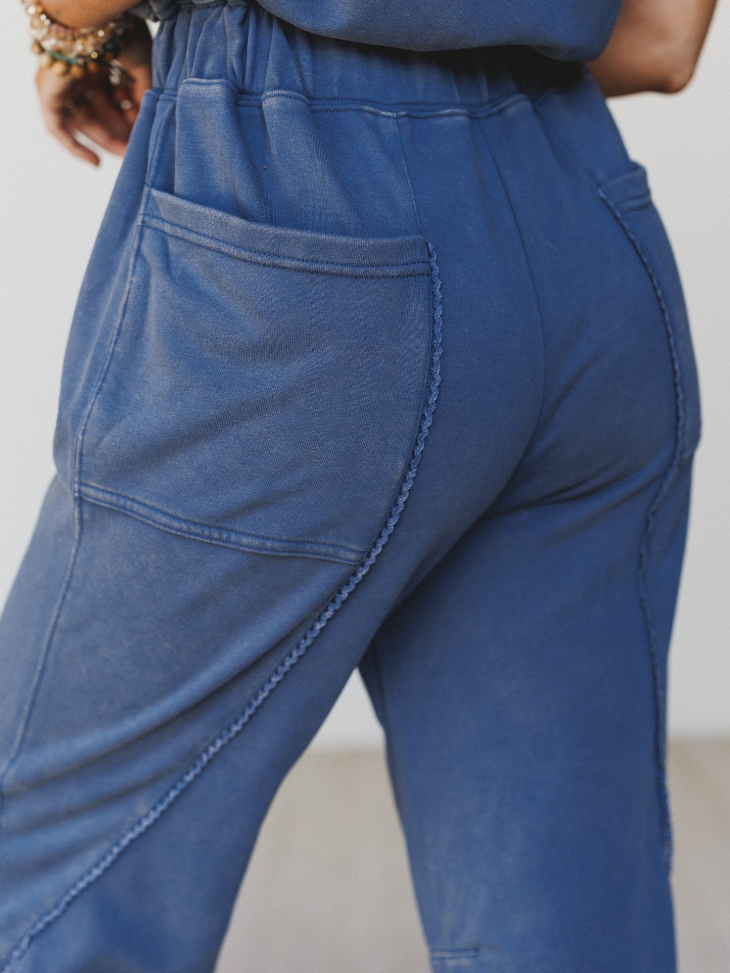 Ryder Hooded Jumpsuit - Denim