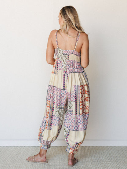 Radiant Dusk Jumpsuit - Butter Yellow
