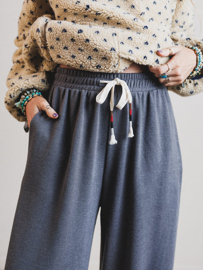 The Nest Laid Back Love Jogger Pants - Charcoal