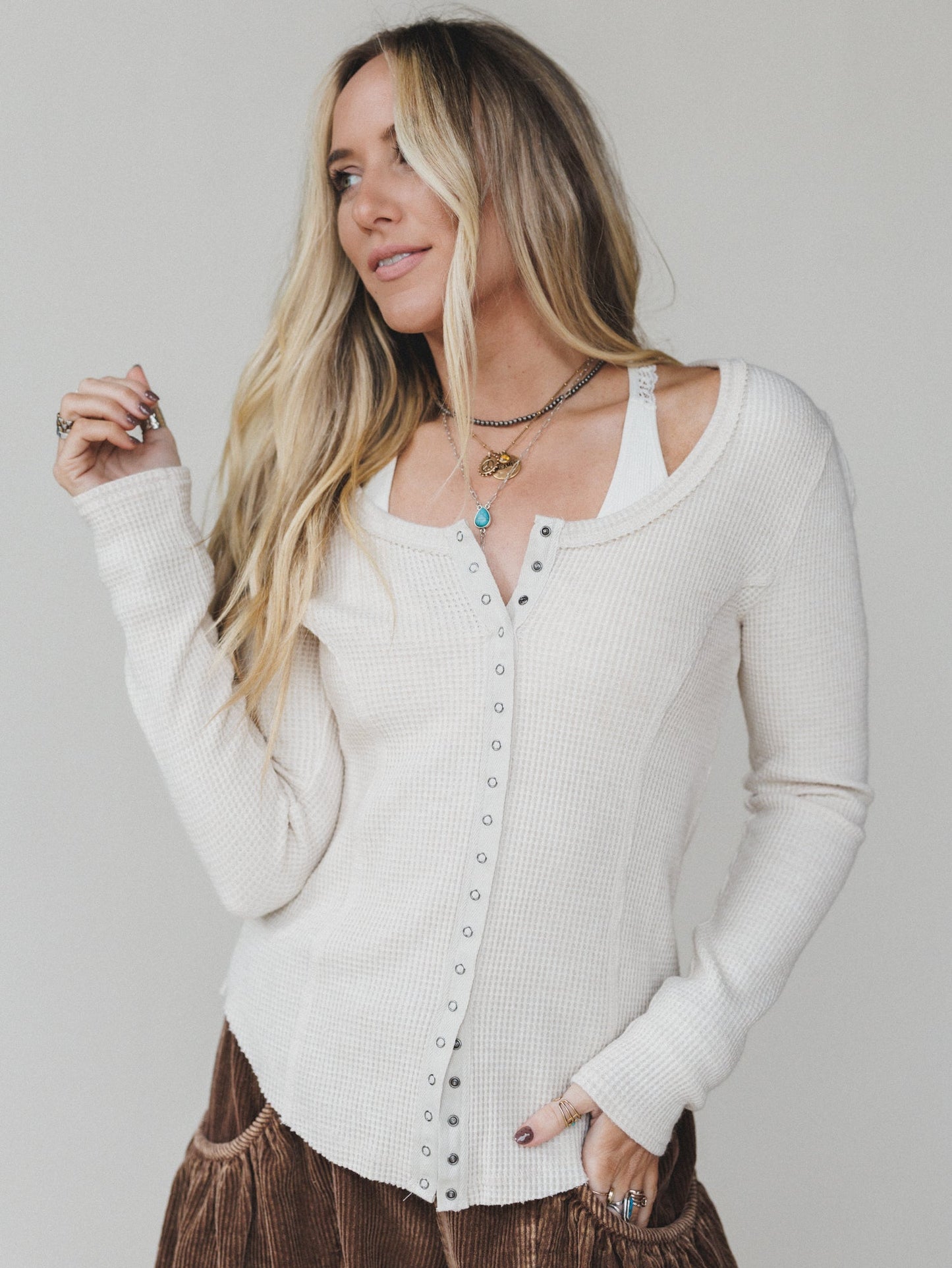 Sweet Chord Top - Oatmeal