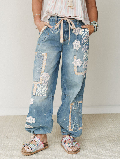 Prairie Patch Jeans - Denim