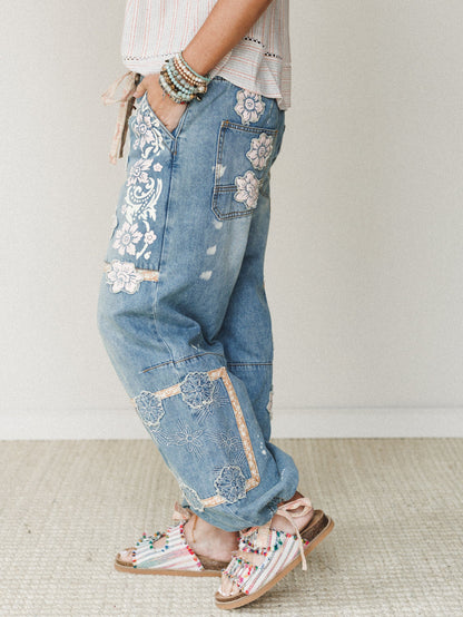 Prairie Patch Jeans - Denim