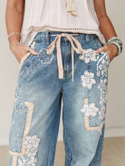 Prairie Patch Jeans - Denim
