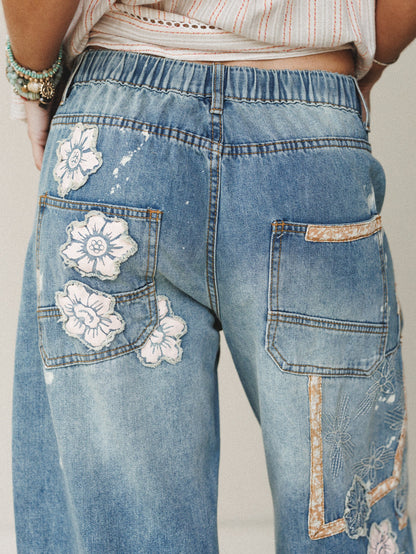 Prairie Patch Jeans - Denim