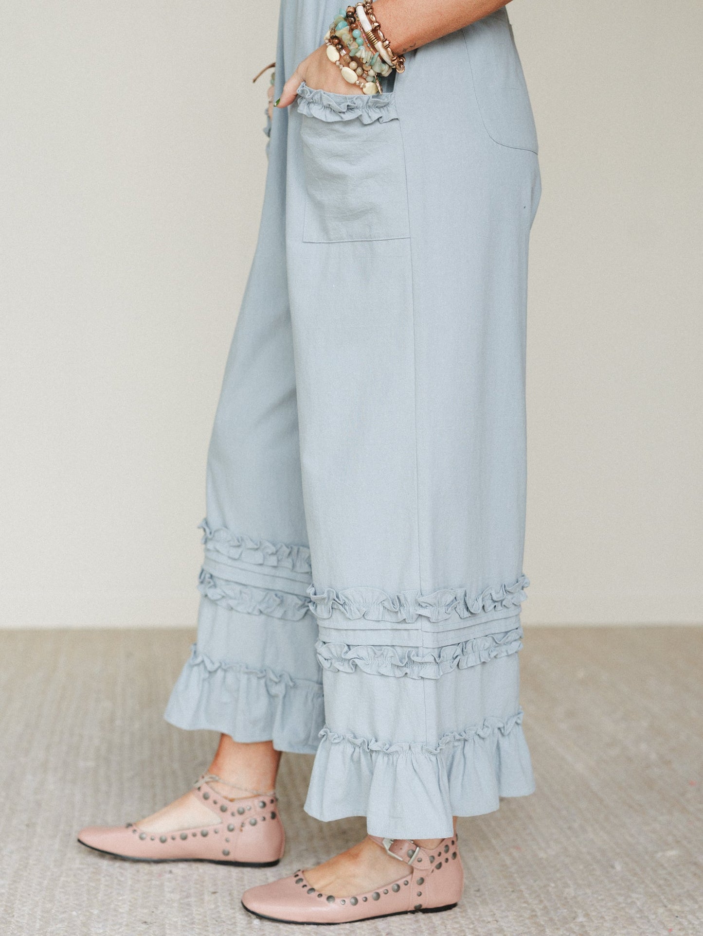 Glory Moment Jumpsuit - Chambray