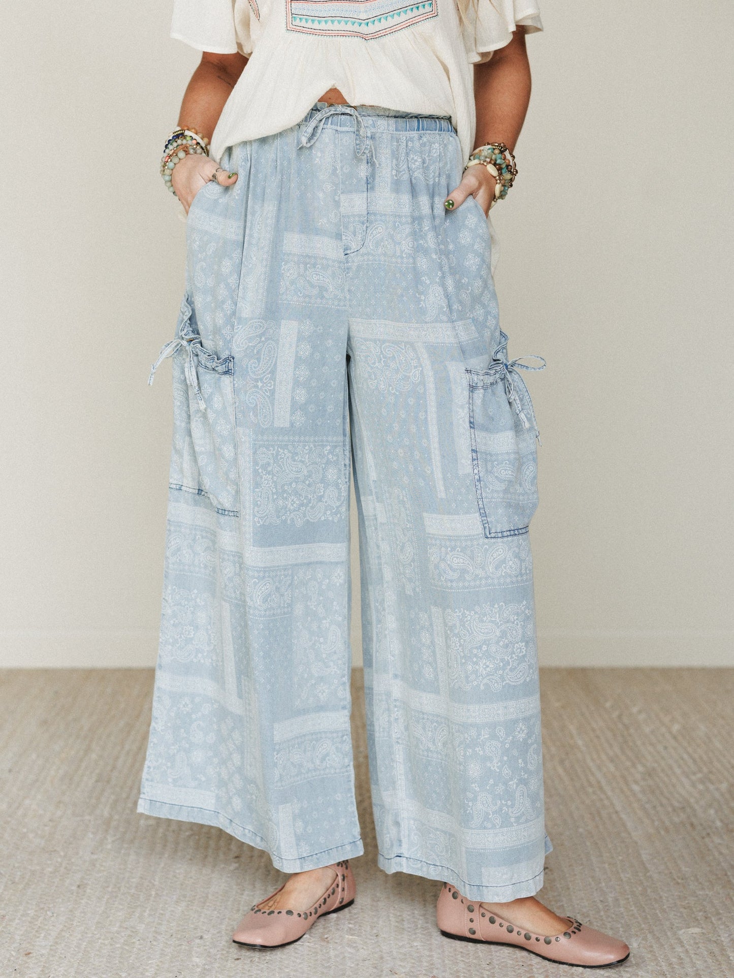 Time to Arrive Pants  - Light Denim