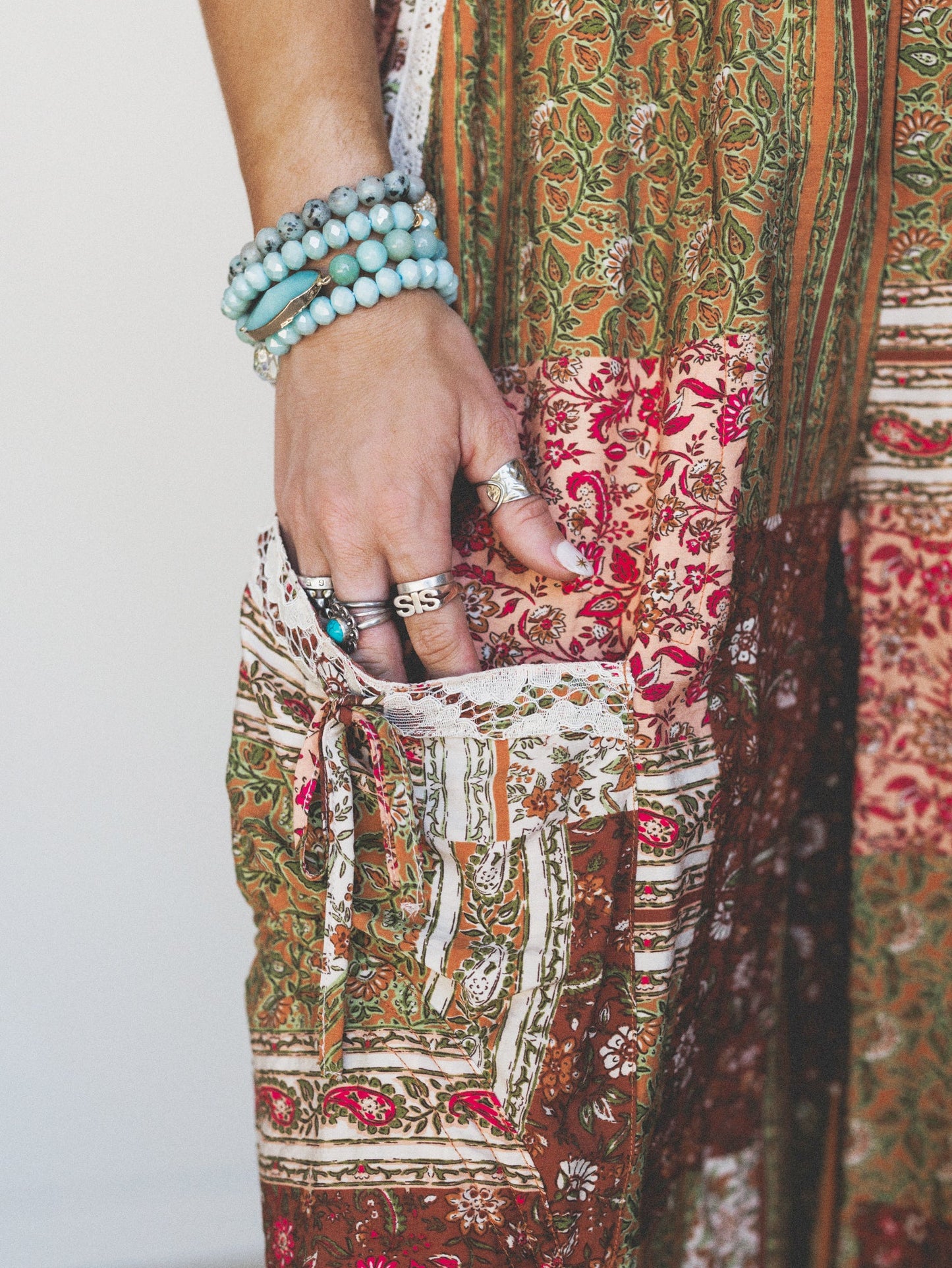 Bohemian Memories Pant - Rust