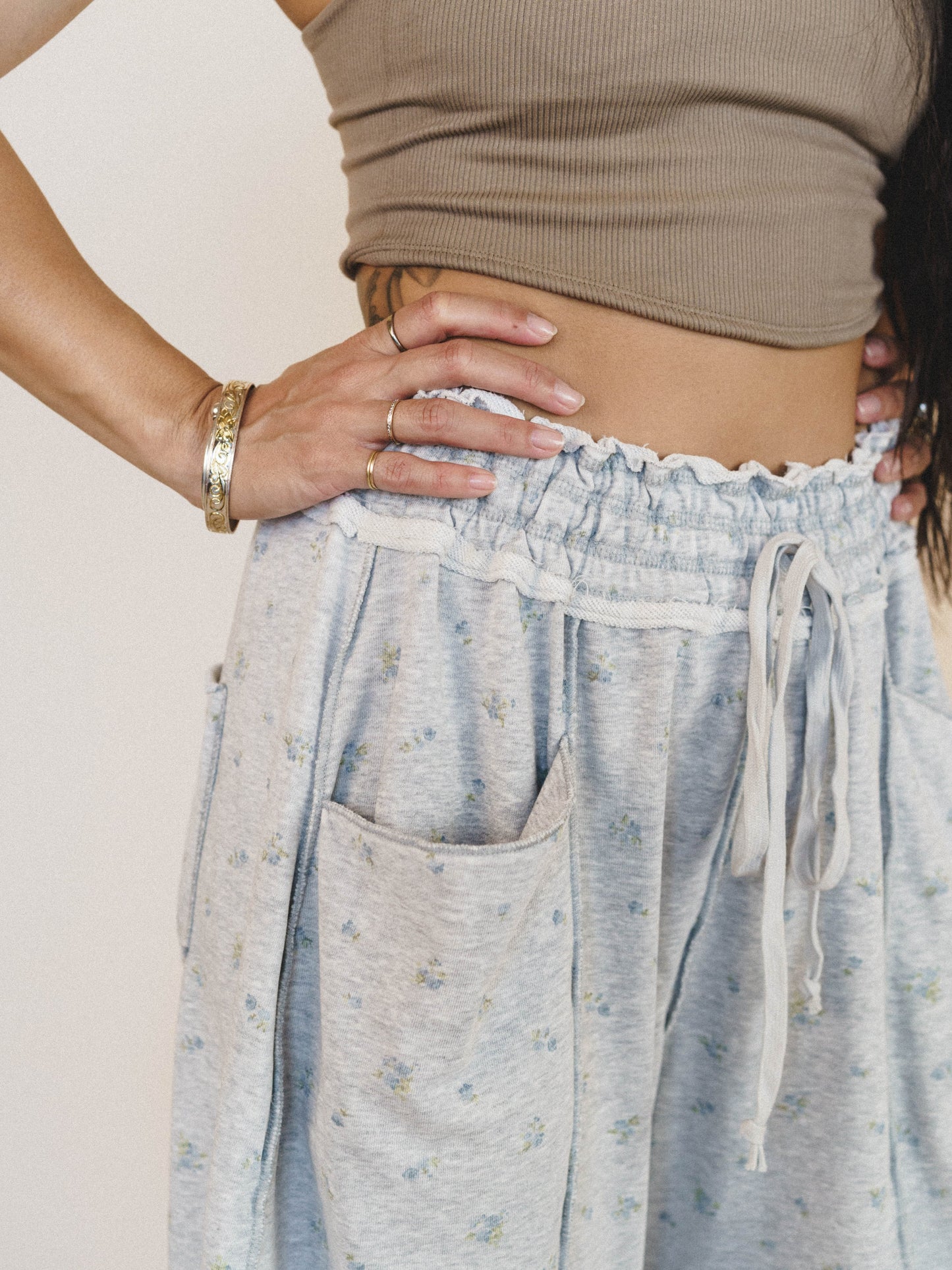 New in Town Pants - Heather Gray