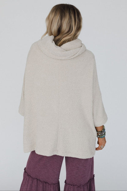 The Nest Hartlie Sweater Top - Seashell