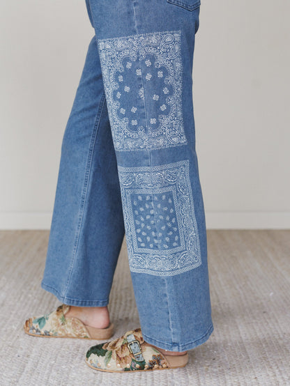 Madden Wide Leg Jeans - Denim