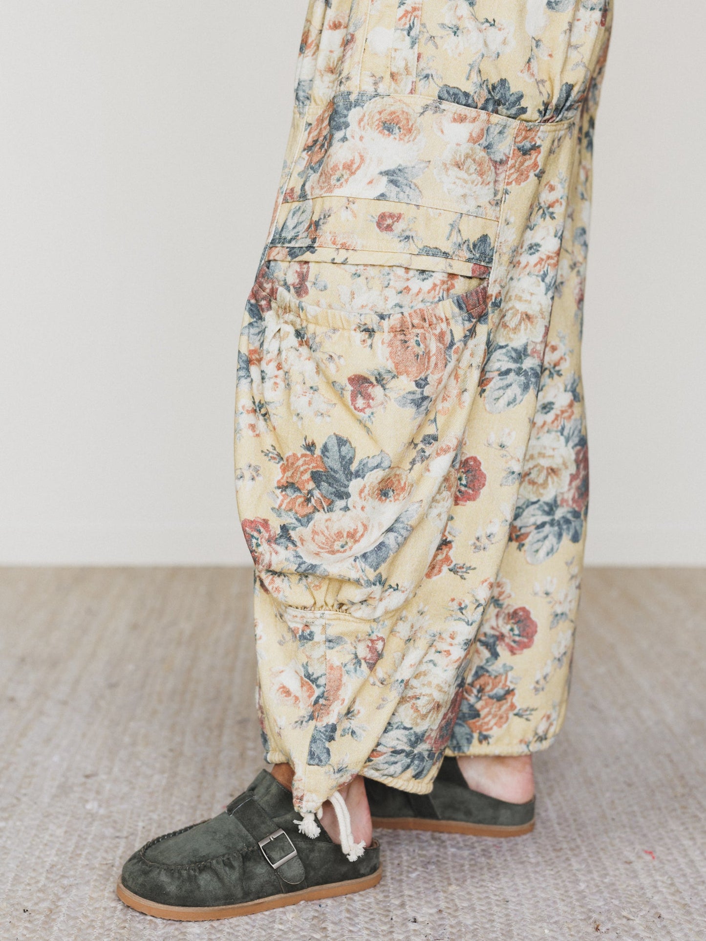 Flower Party Pants - Yellow