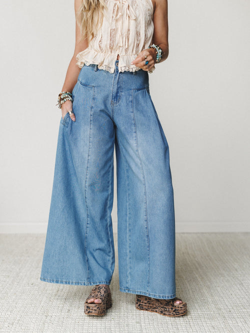 Let Love In Jeans - Light Denim