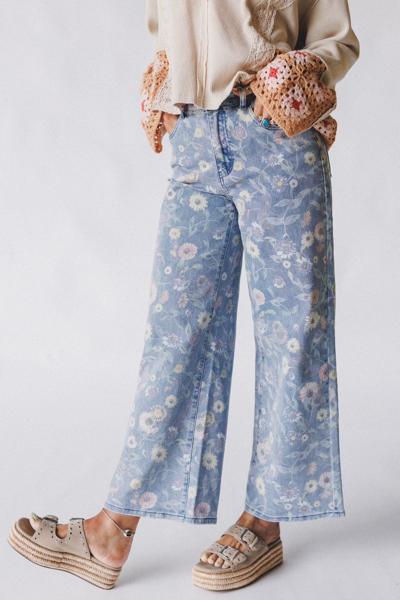 Botanical Garden Pants - Denim