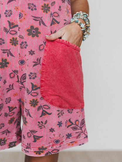 Julian Romper - Boho Red