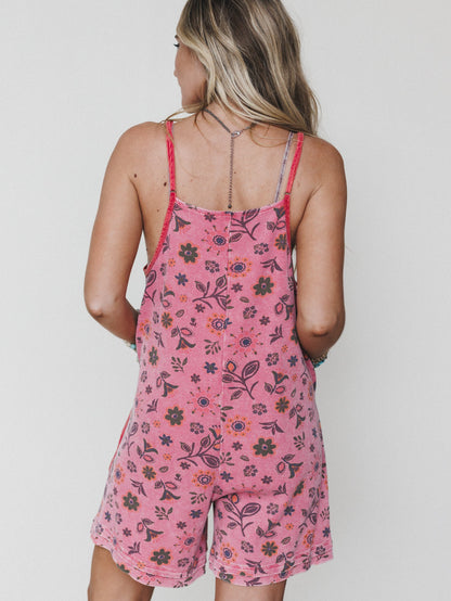 Julian Romper - Boho Red