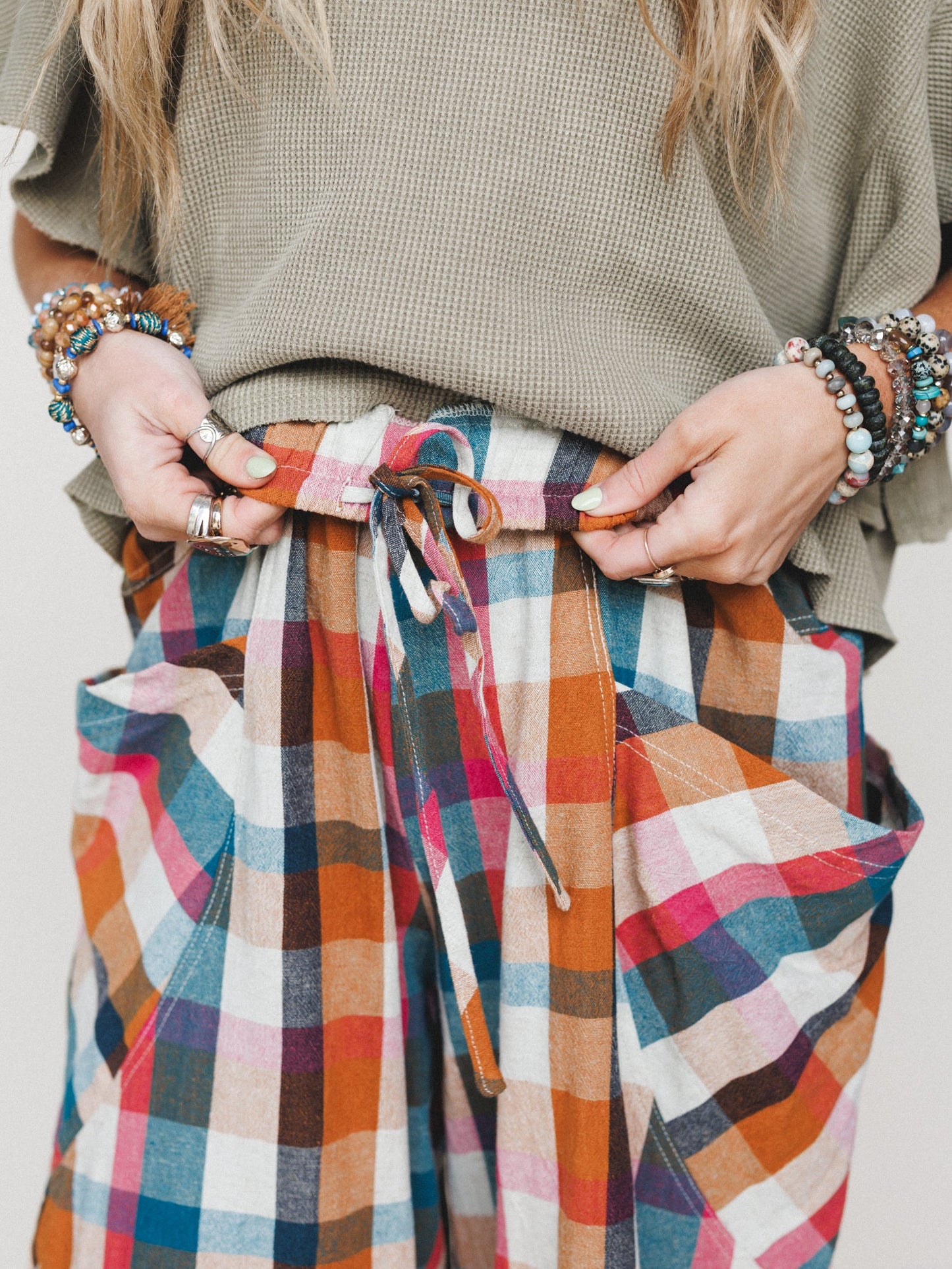 Wild Roams Pants - Rose Teal