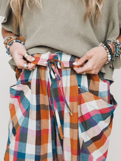 Wild Roams Pants - Rose Teal