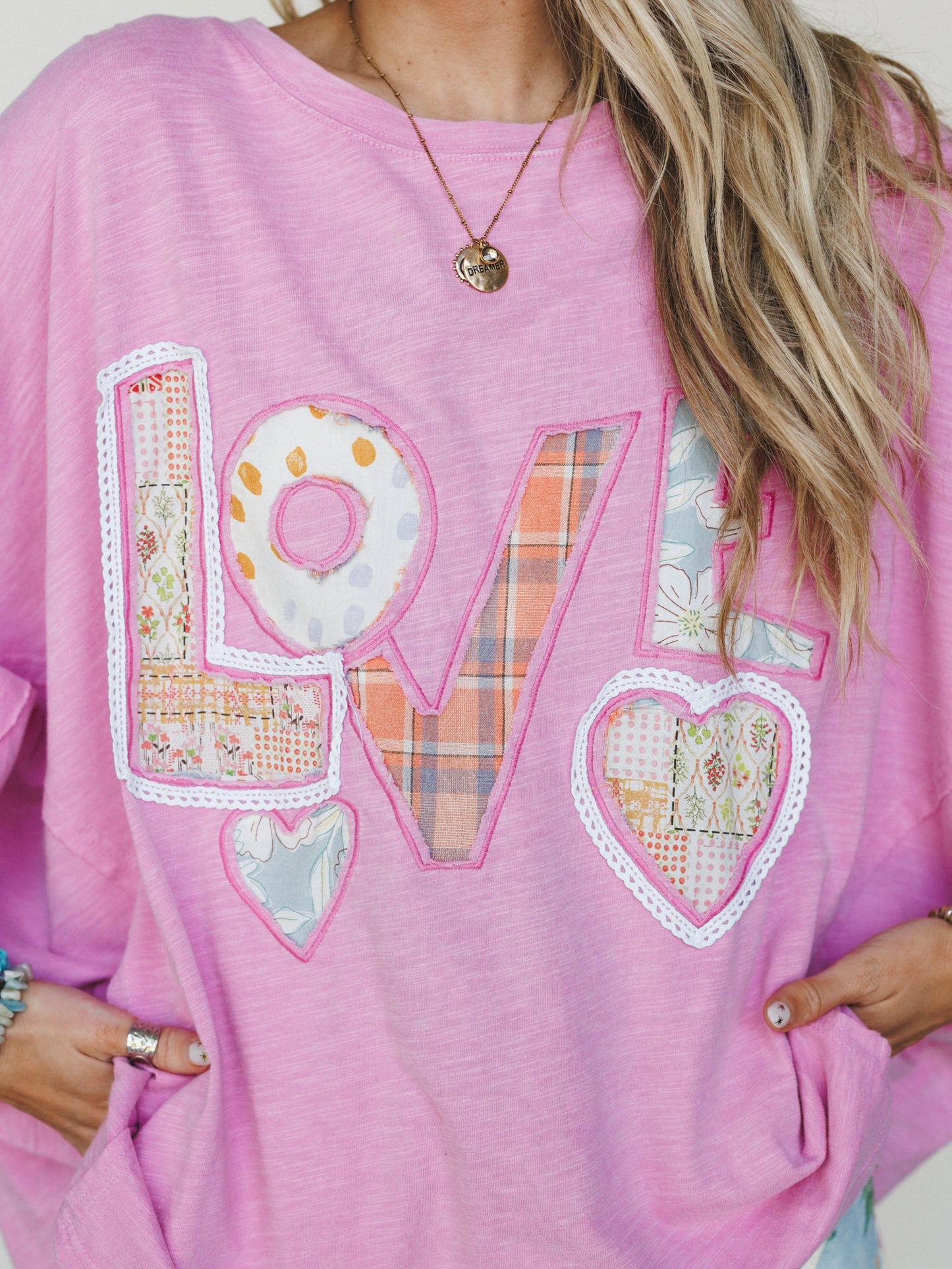 All In Love Tee - Candy Pink
