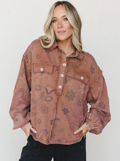 Nature Lover Top - Chocolate