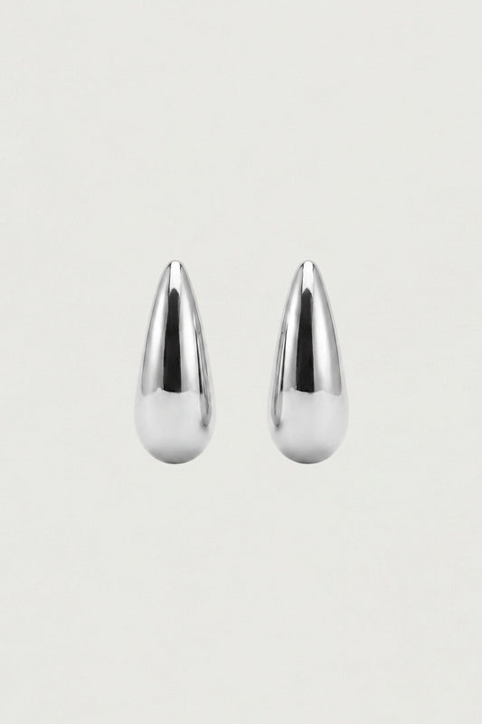 CURVED HOOP EARRINGS