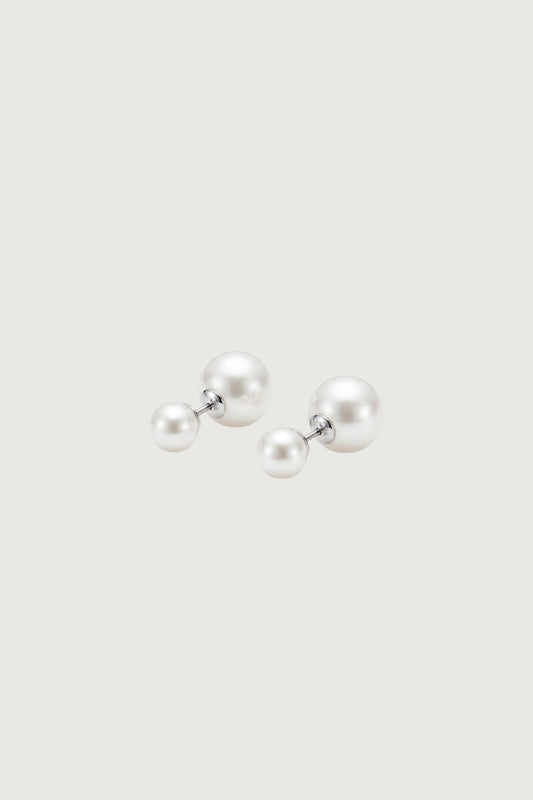 DOUBLE PEARL EARRINGS