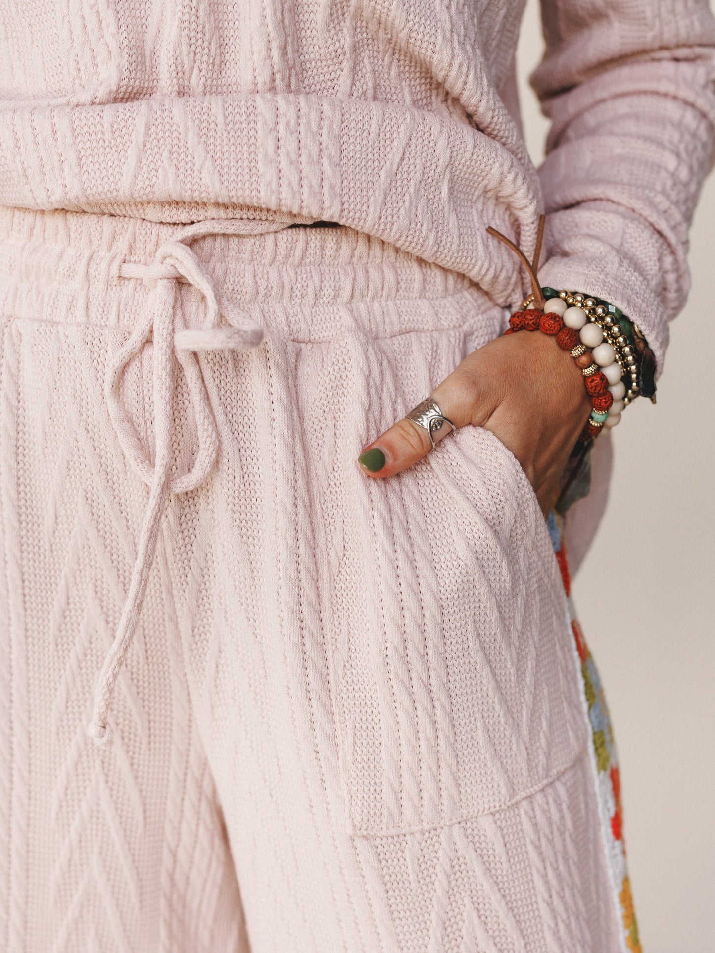 The Nest Midday Light Wide Leg Pant - Taupe