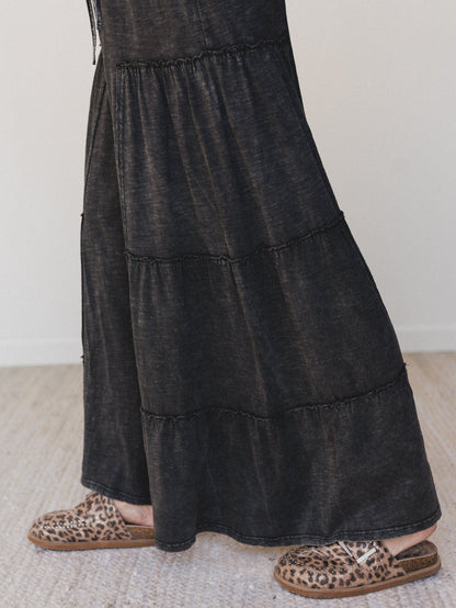 Everyday Adventure Tiered Pants - Black