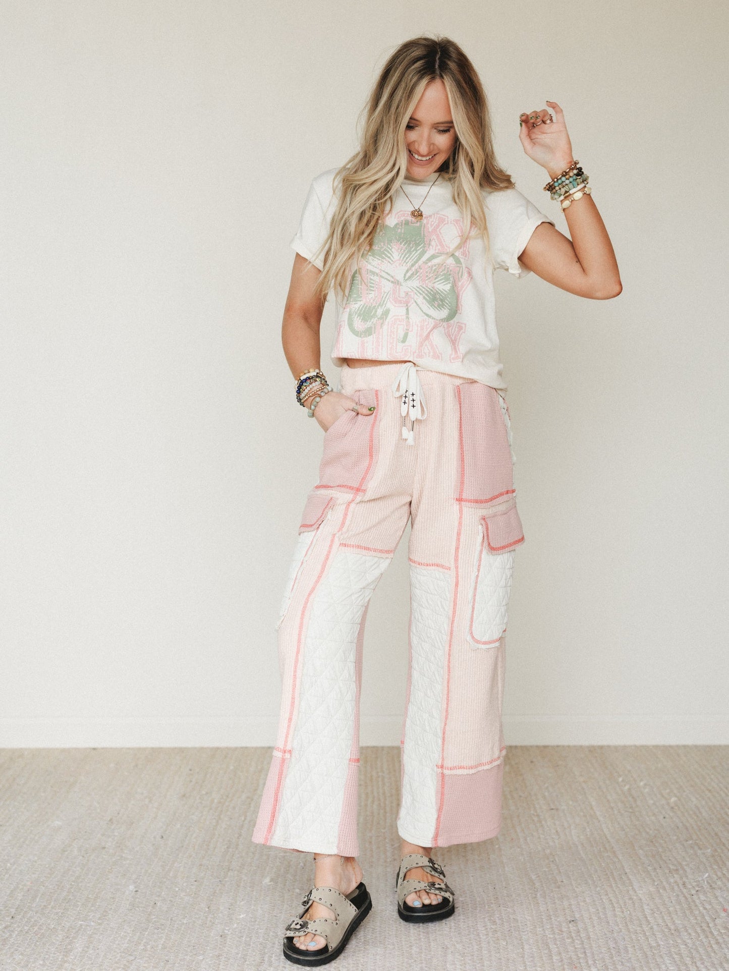 Opal Mirage Pants - Pink