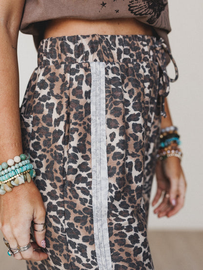 Chasing The Wild Leopard Pants - Leopard