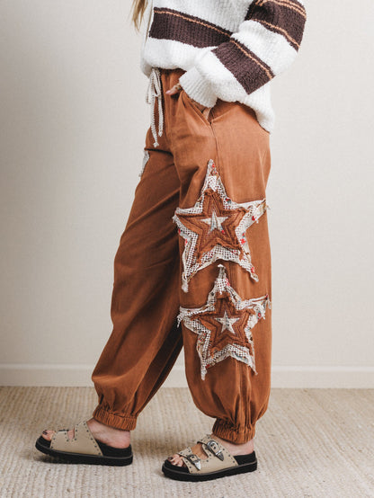 Star Cool Pants - Choco Brick