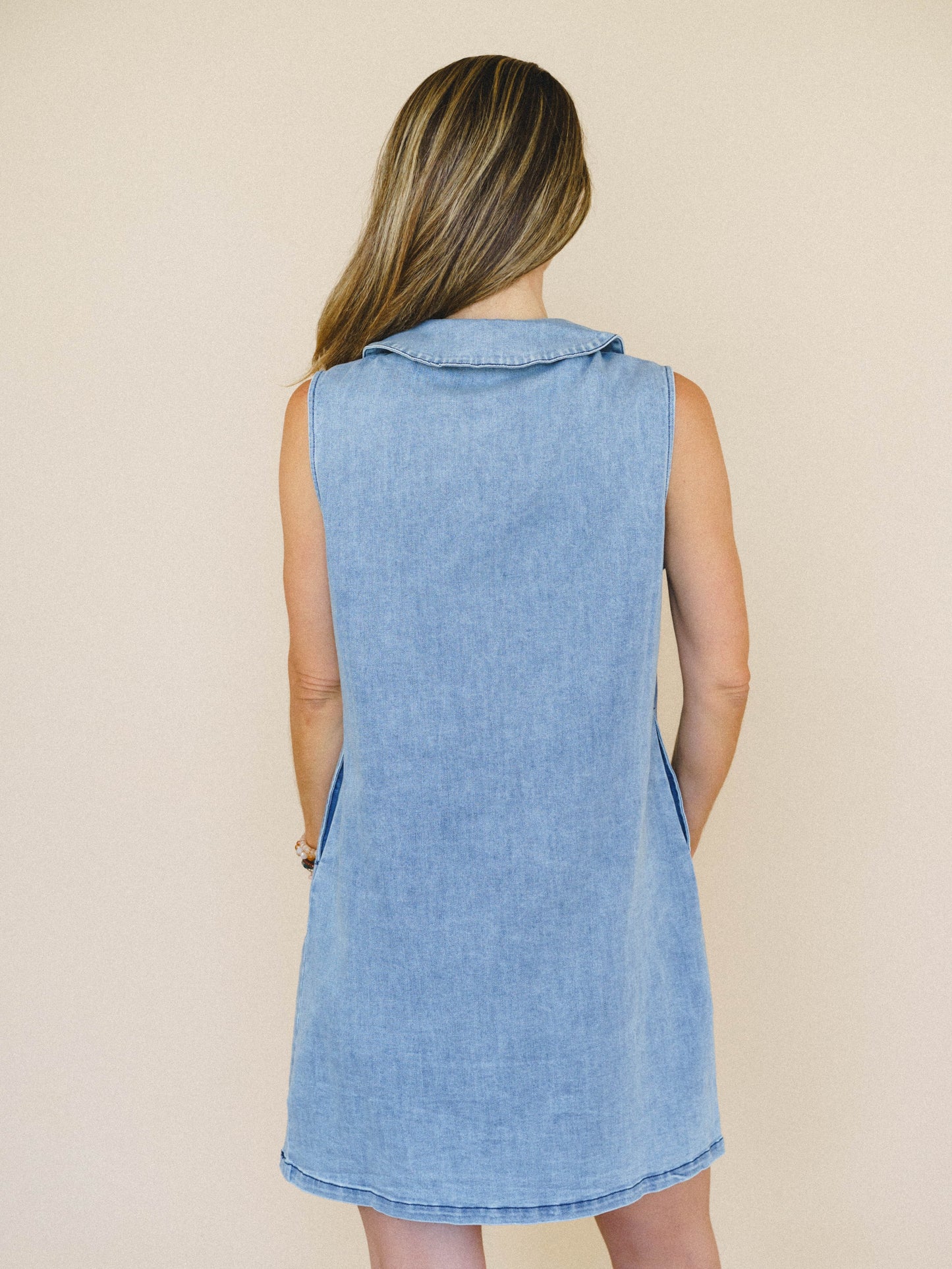 Just the Thing Dress - Denim