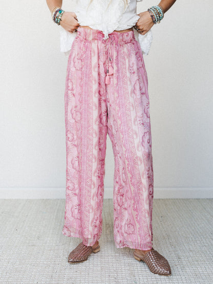 Days of Beauty Pants - Lilac Pink
