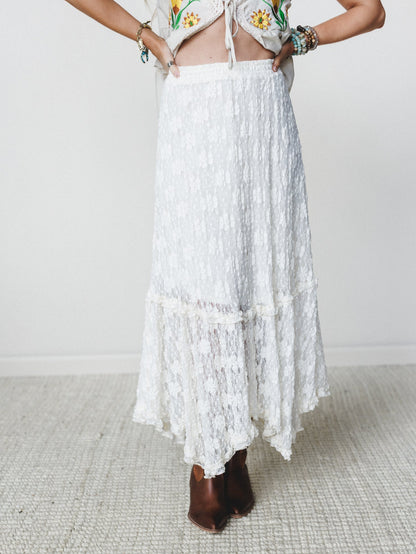 Memory Catcher Skirt - Ivory