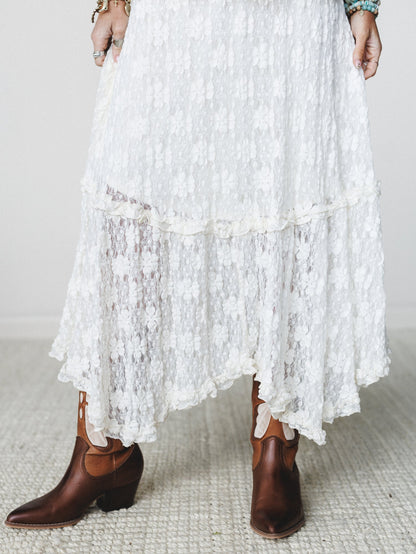 Memory Catcher Skirt - Ivory