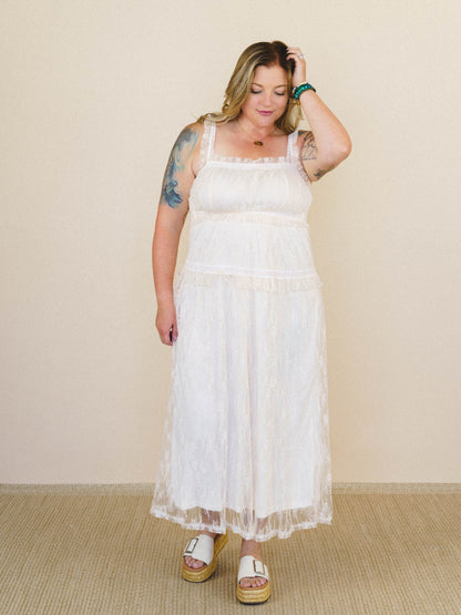 Ballerina Day Dreams Dress - Ecru