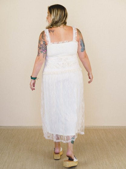 Ballerina Day Dreams Dress - Ecru