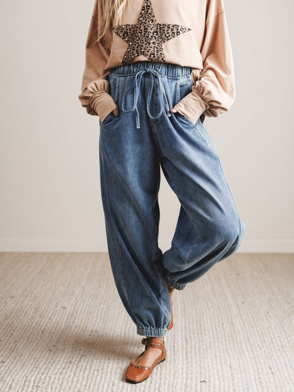 Cove Drifter Jogger Pants - Denim